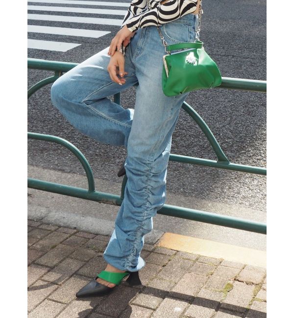 EVRIS「デザインヒールミュール」|サンダル|