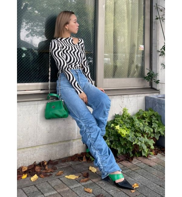 EVRIS「デザインヒールミュール」|サンダル|