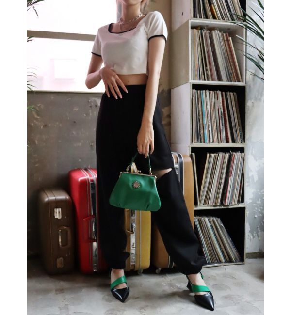 EVRIS「デザインヒールミュール」|サンダル|