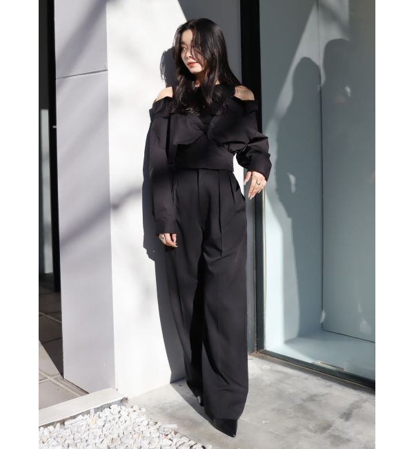 EVRIS「デザインヒールミュール」|サンダル|