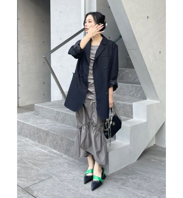 EVRIS「デザインヒールミュール」|サンダル|