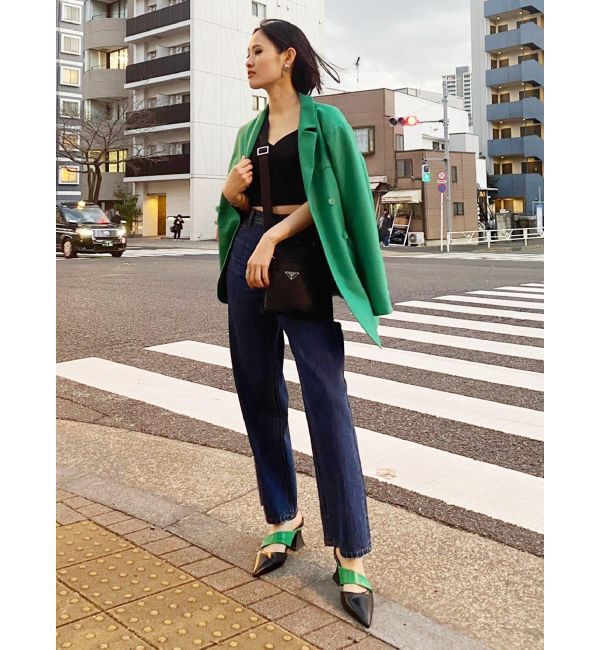 EVRIS「デザインヒールミュール」|サンダル|