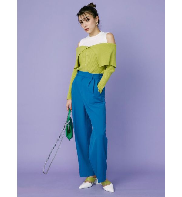 EVRIS「デザインヒールミュール」|サンダル|