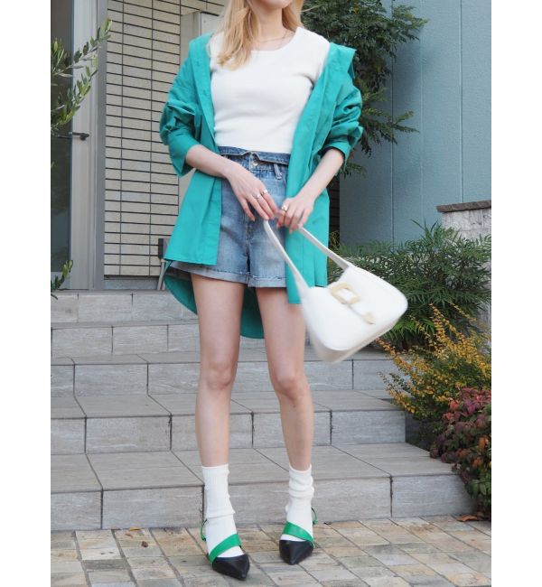 EVRIS「デザインヒールミュール」|サンダル|