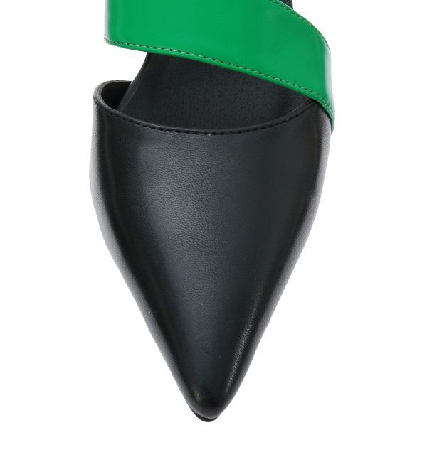 EVRIS「デザインヒールミュール」|サンダル|