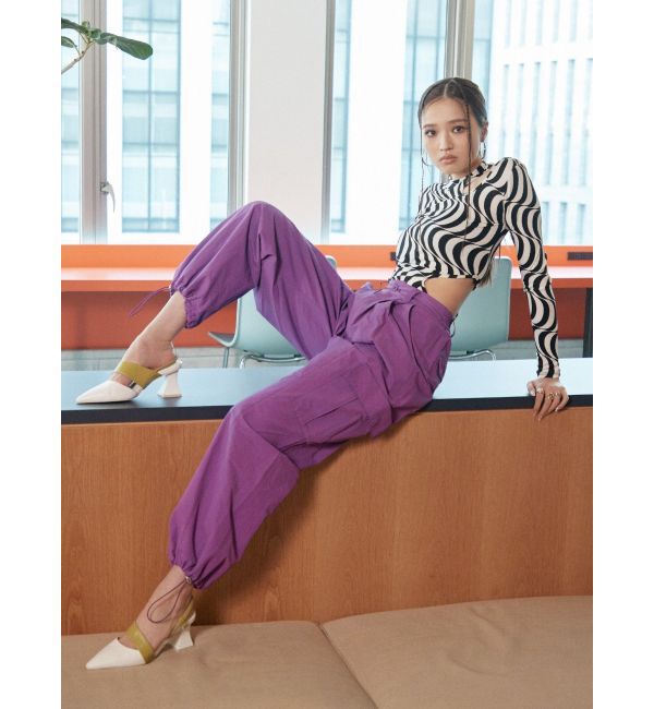 EVRIS「デザインヒールミュール」|サンダル|