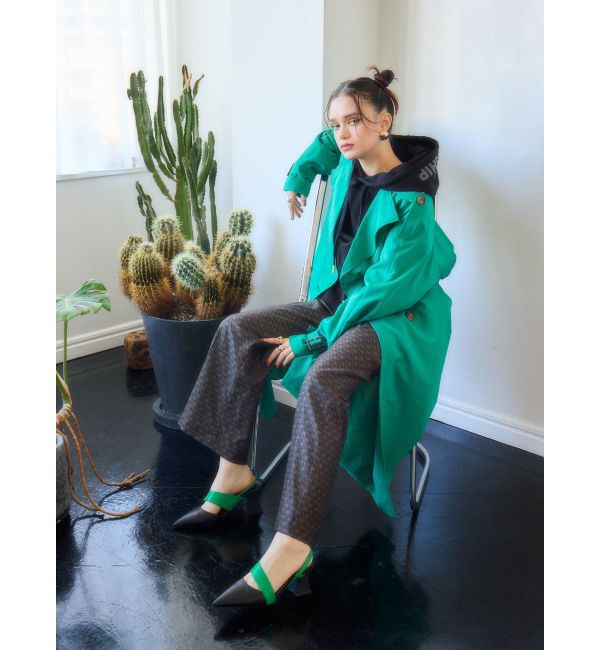 EVRIS「デザインヒールミュール」|サンダル|