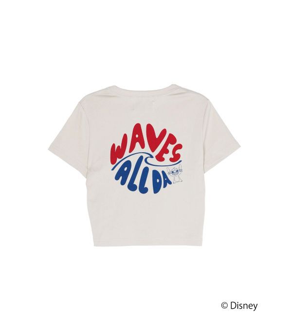 jouetie「【Lilo&Stitch】ロゴフィットTシャツ」|Tシャツ・カットソー|