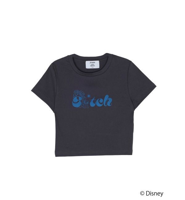 jouetie「【Lilo&Stitch】ロゴフィットTシャツ」|Tシャツ・カットソー|