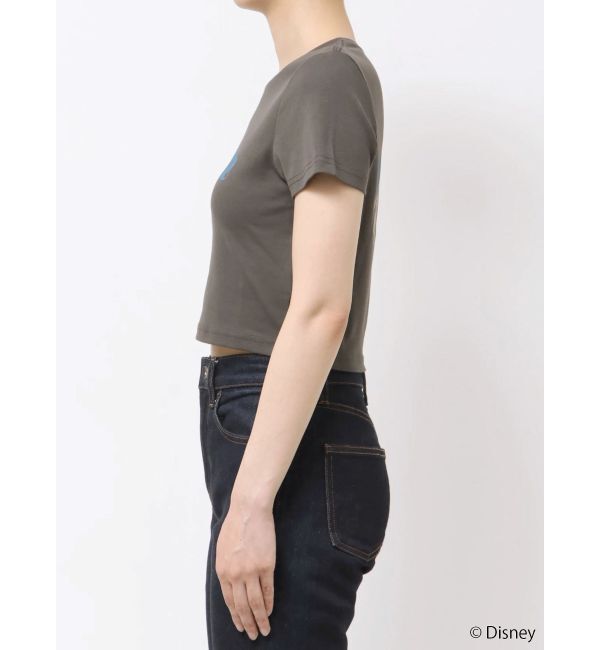 jouetie「【Lilo&Stitch】ロゴフィットTシャツ」|Tシャツ・カットソー|