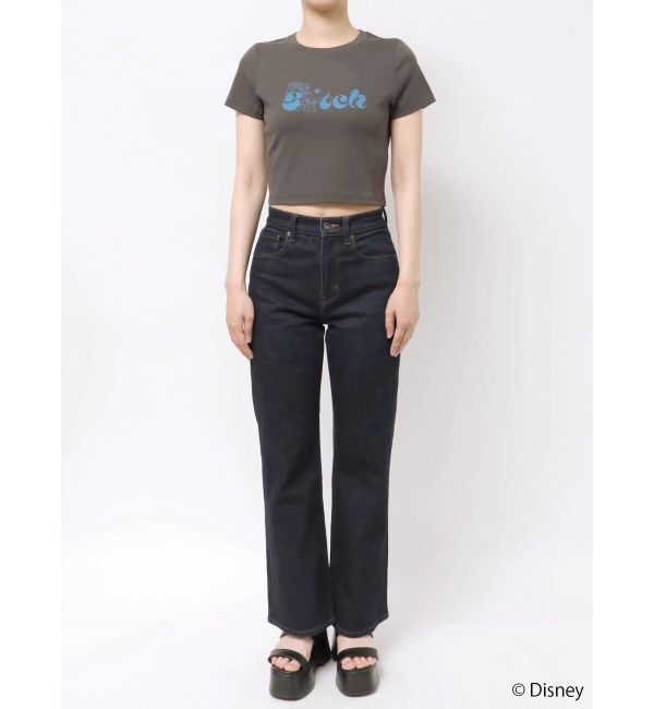 jouetie「【Lilo&Stitch】ロゴフィットTシャツ」|Tシャツ・カットソー|