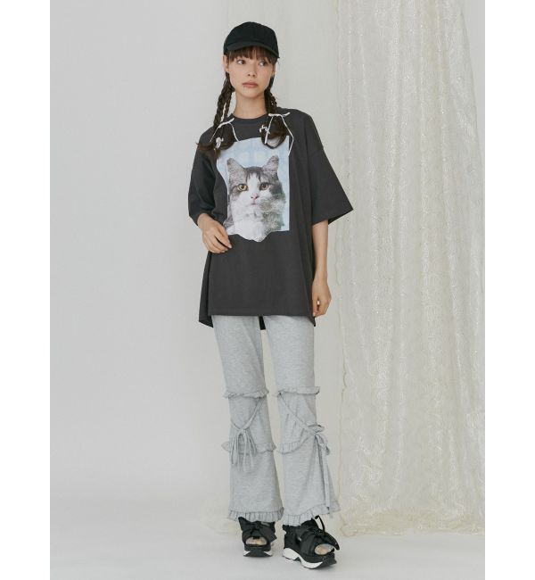 merry jenny「glitterリボンスニーカーサンダル」|サンダル|