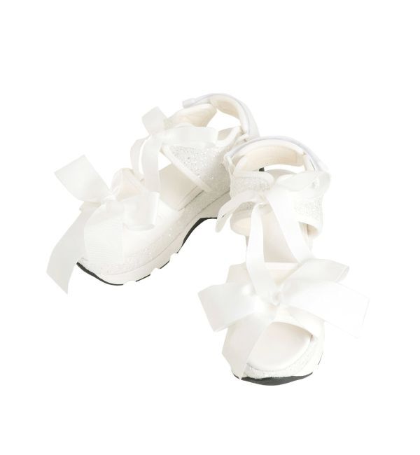 merry jenny「glitterリボンスニーカーサンダル」|サンダル|