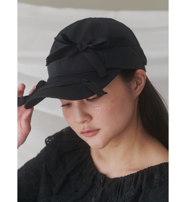 merry jenny「ribbon ribbon cap」|キャップ・キャスケット|