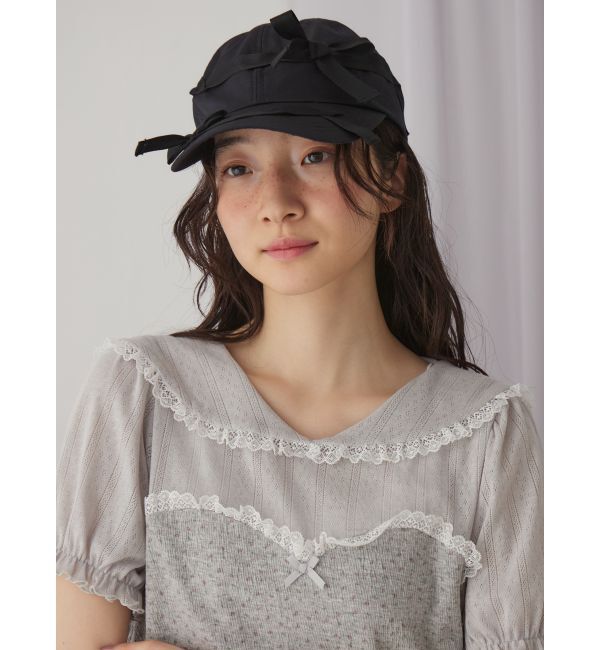 merry jenny「ribbon ribbon cap」|キャップ・キャスケット|