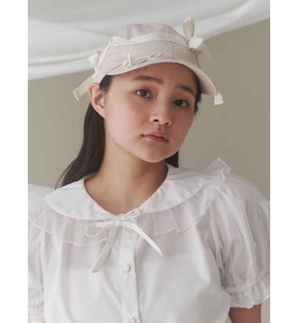 merry jenny「ribbon ribbon cap」|キャップ・キャスケット|