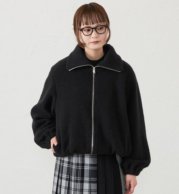 MACKINTOSH PHILOSOPHY「GREY LABEL  シープパイルブルゾン」|ブルゾン・スタジャン|