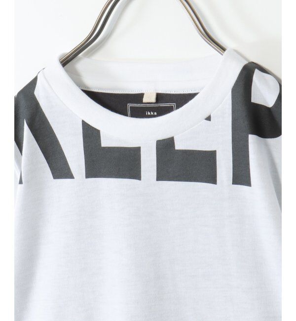 ikka kids「【キッズ】ビッグロゴTシャツ（120~160cm）」|Tシャツ・カットソー|
