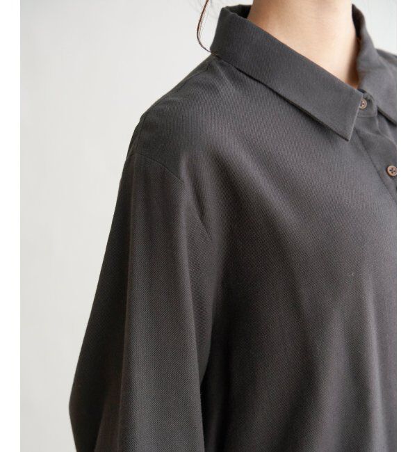 Lbc with Life「コットンRミニダブルボタンシャツ」|シャツ・ブラウス|