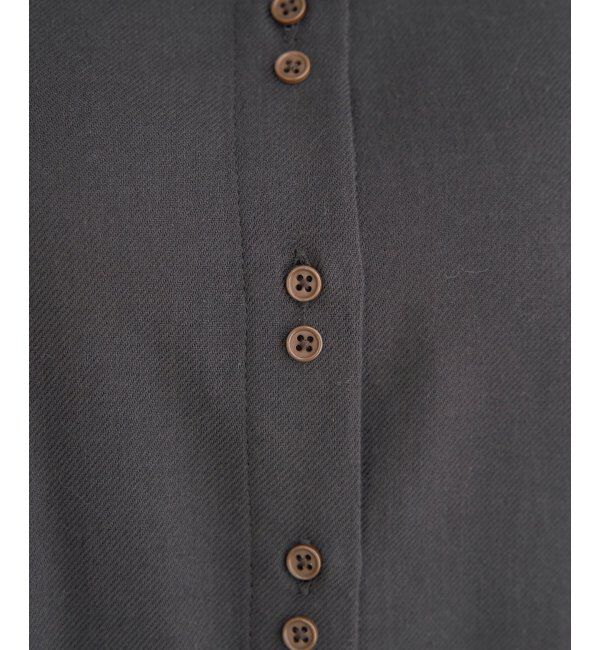 Lbc with Life「コットンRミニダブルボタンシャツ」|シャツ・ブラウス|