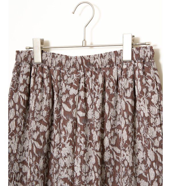 Lbc with Life「ボタニカルプリントプリーツパンツ」|その他|