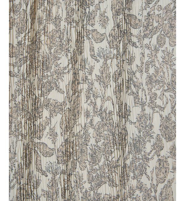 Lbc with Life「ボタニカルプリントプリーツパンツ」|その他|