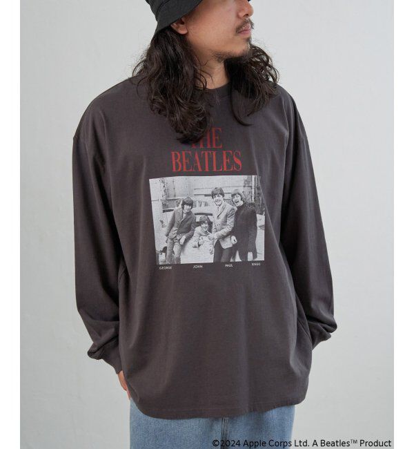 VENCE share style「THE BEATLES ザ ビートルズ フォトロンTシャツ」|Tシャツ・カットソー|チャコール