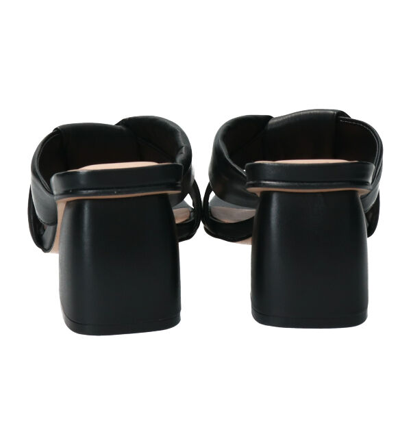 IMPORT SELECT「【CARRANO】チャンキーヒールトングミュールサンダル 」|サンダル|