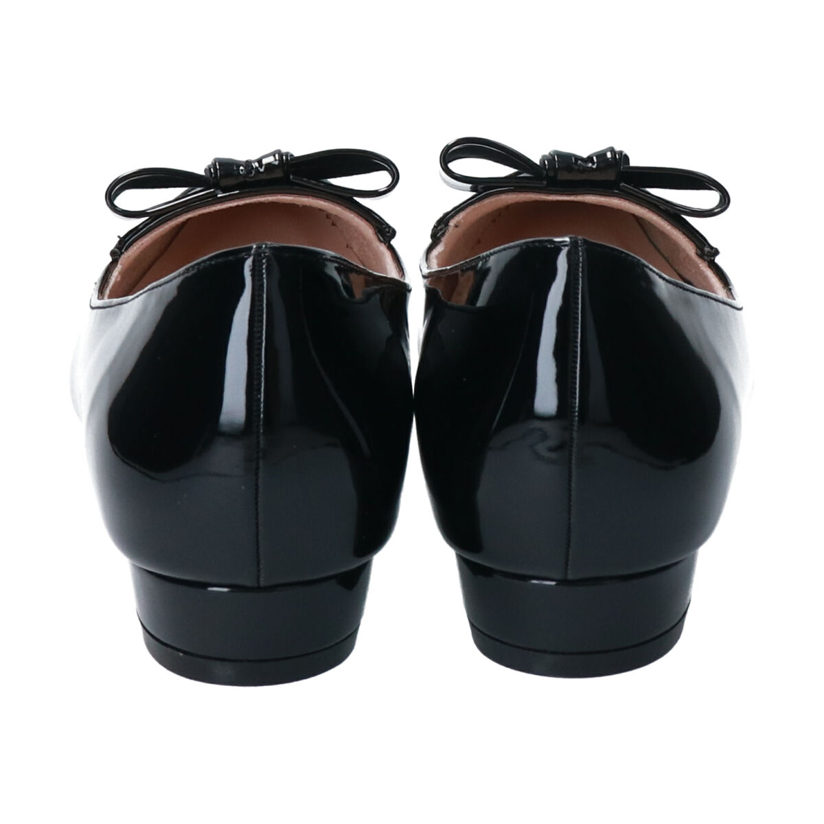 Bridget Birkin「【Bridget Birkin】ラフィアコンビエナメルリボンパンプス」|パンプス|