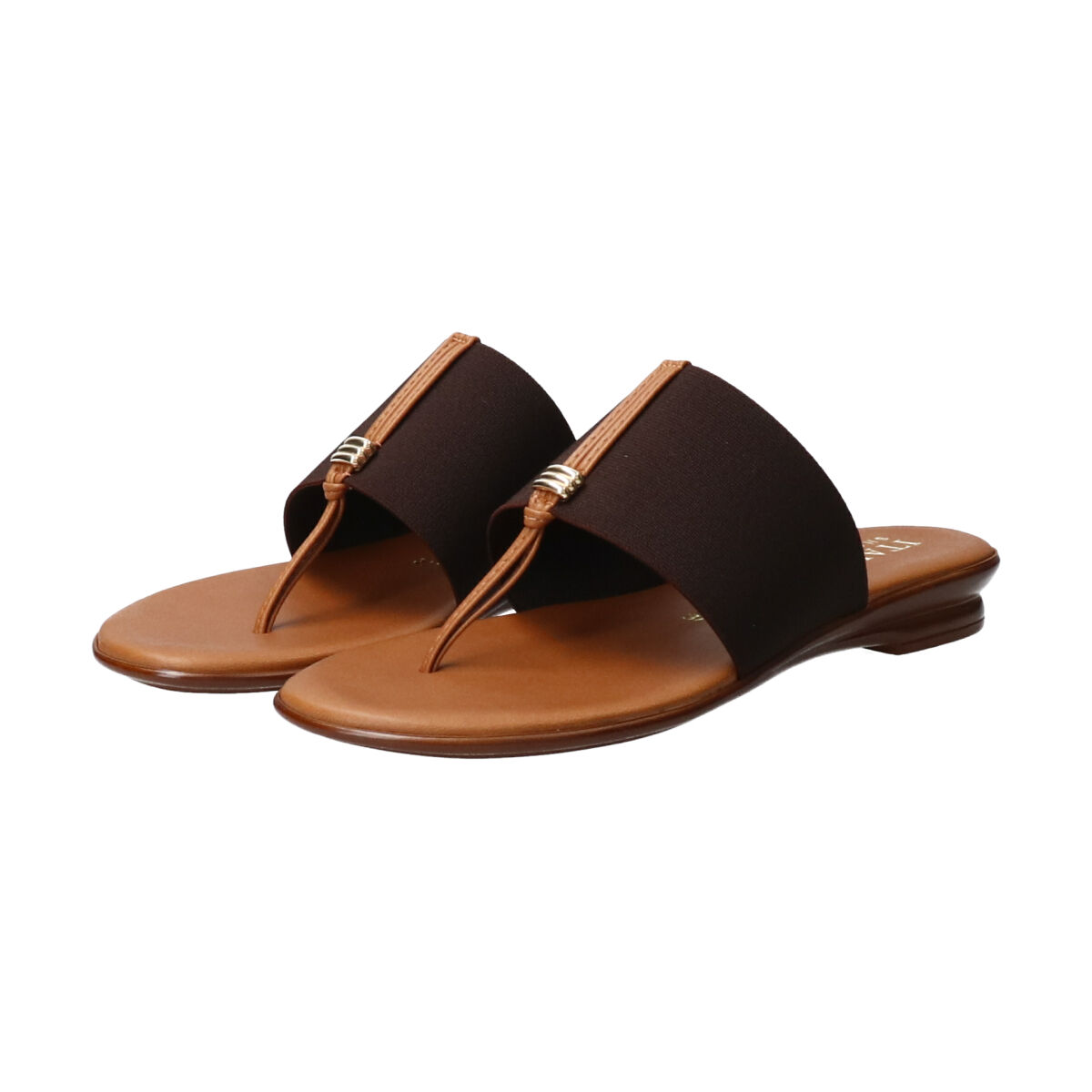 IMPORT SELECT「【ITALIAN SHOEMAKERS】メタルパーツエラスティックトングサンダル」|サンダル|