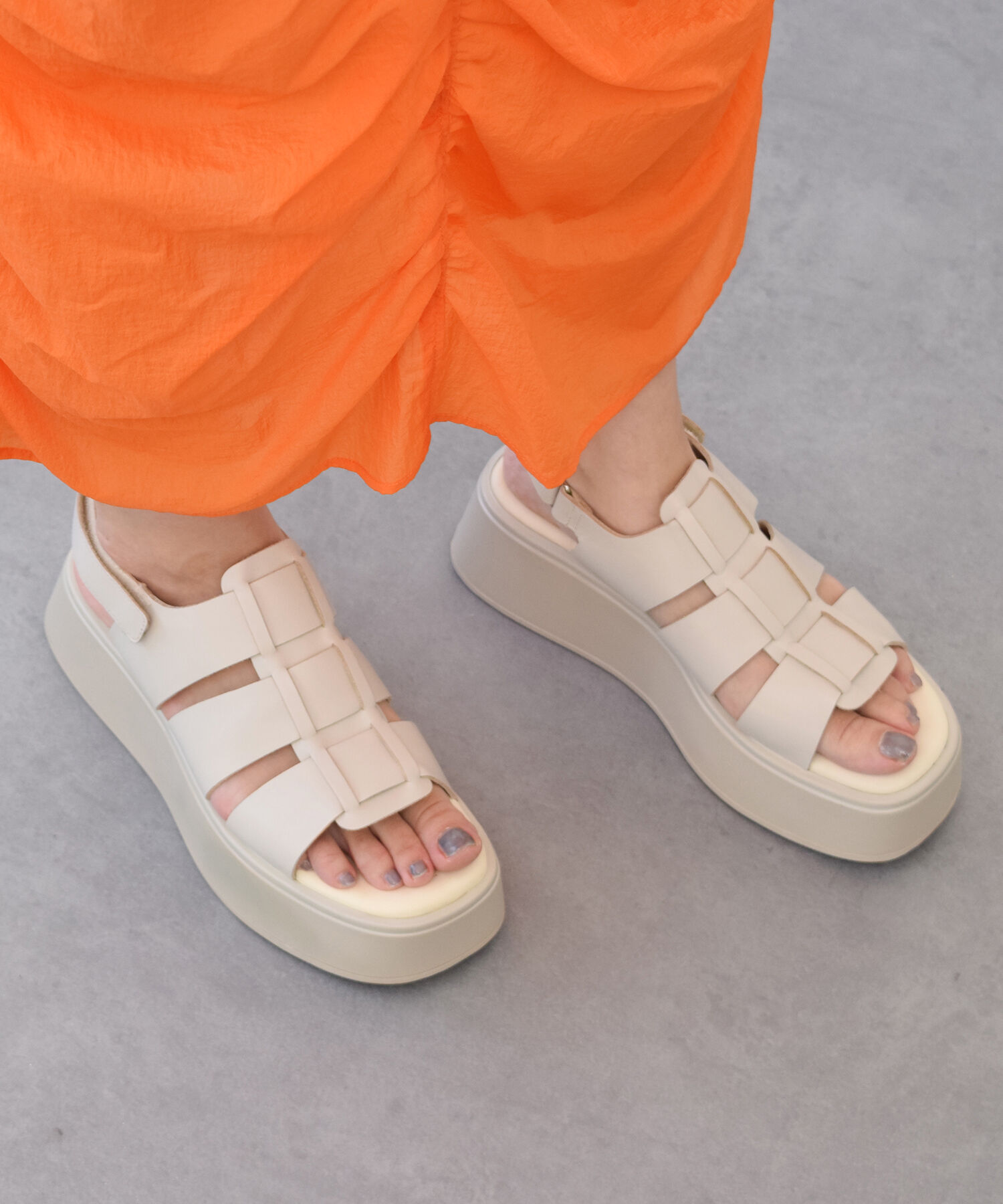 IMPORT SELECT「【VAGABOND】厚底グルカテイストサンダル(E52102)」|サンダル|