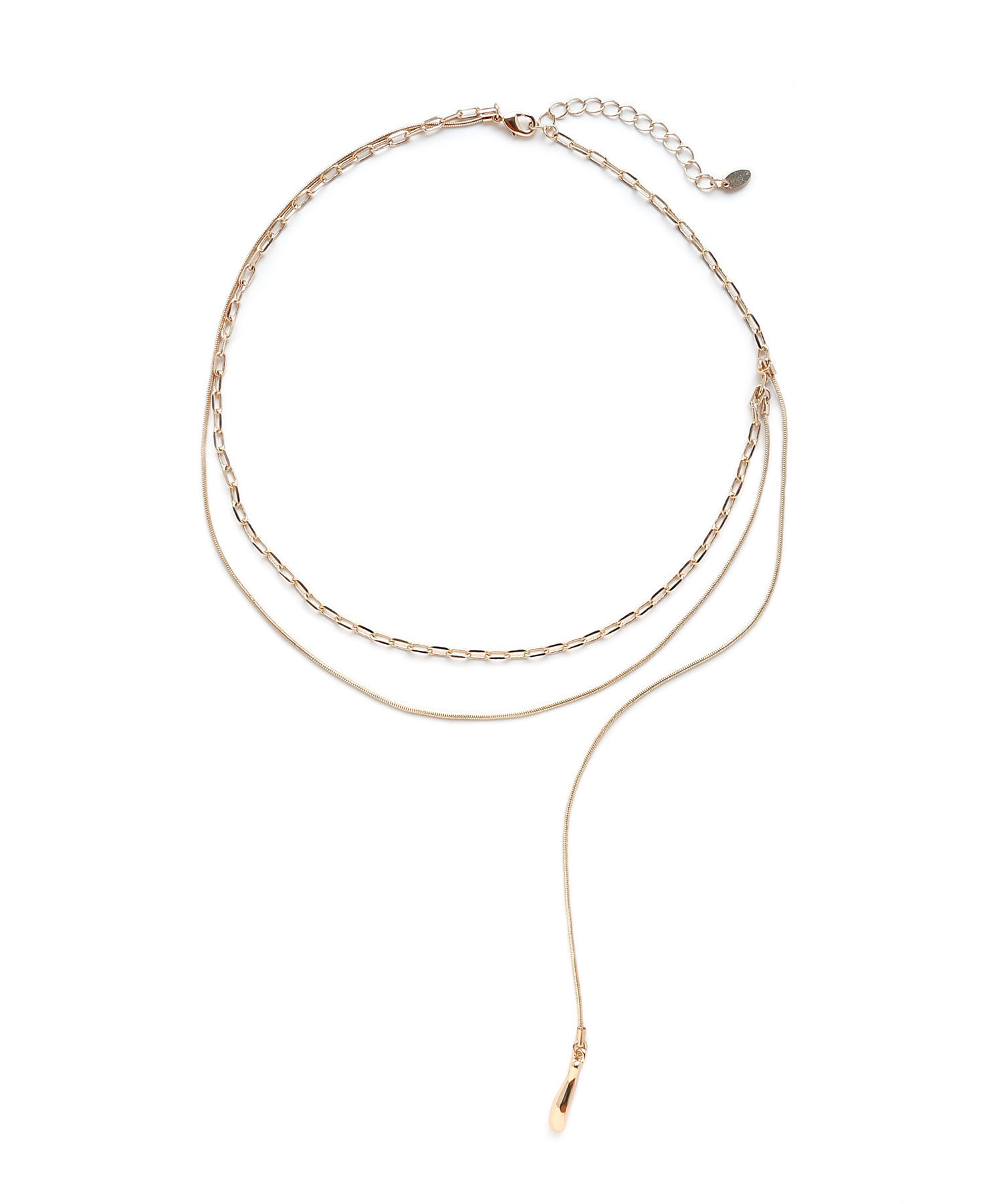 colleca la「サイドハンギング チェーンネックレス」|ネックレス|