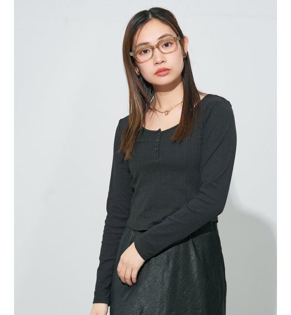  「ウエリントン型メガネ｜読書 レディース 女性用 大人可愛い 大理石｜Zoff｜CHIC レンズ交換券付」|メガネ|