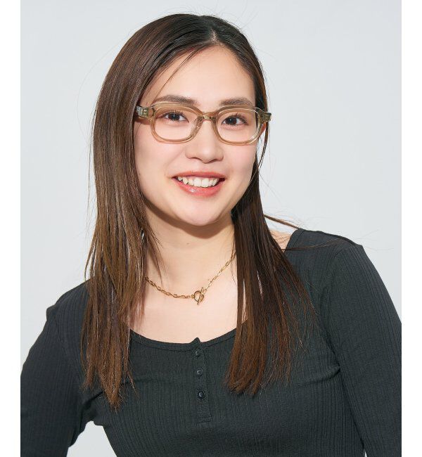  「ウエリントン型メガネ｜読書 レディース 女性用 大人可愛い 大理石｜Zoff｜CHIC レンズ交換券付」|メガネ|