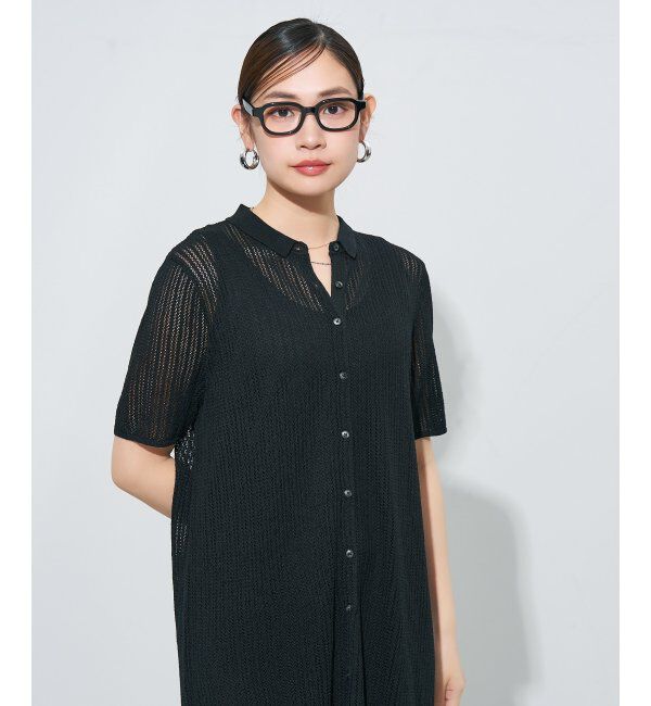  「ウエリントン型メガネ｜読書 レディース 女性用 大人可愛い 大理石｜Zoff｜CHIC レンズ交換券付」|メガネ|