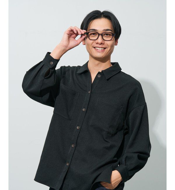  「ウエリントン型メガネ｜読書 レディース 女性用 大人可愛い 大理石｜Zoff｜CHIC レンズ交換券付」|メガネ|