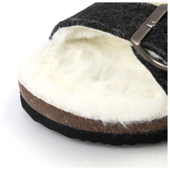 BACKYARD FAMILY「サンダル レディース 通販 圧縮フェルトサンダル 圧縮 フェルト ビーチサンダル ローヒール」|サンダル|