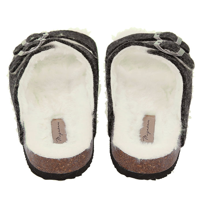 BACKYARD FAMILY「サンダル レディース 通販 圧縮フェルトサンダル 圧縮 フェルト ビーチサンダル ローヒール」|サンダル|