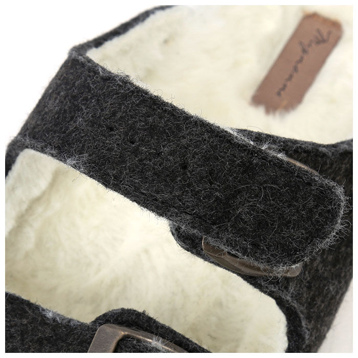 BACKYARD FAMILY「サンダル レディース 通販 圧縮フェルトサンダル 圧縮 フェルト ビーチサンダル ローヒール」|サンダル|