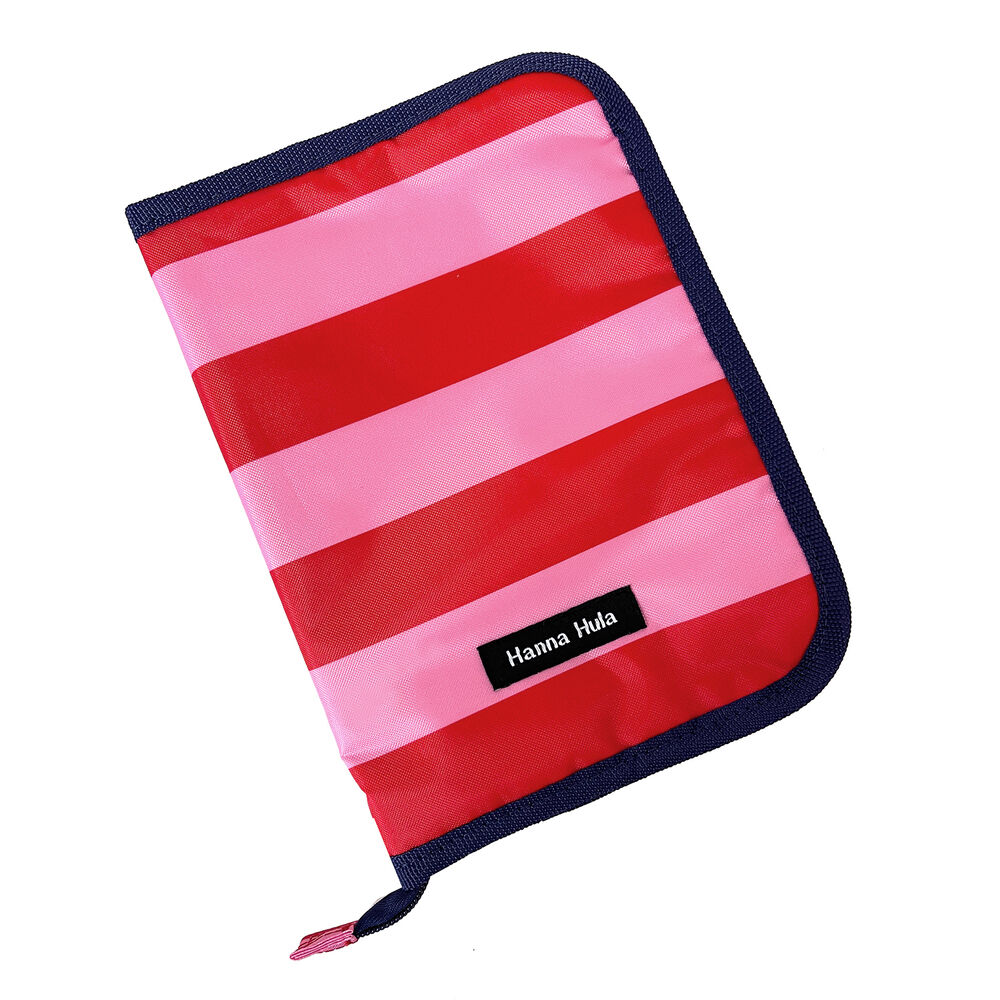 BACKYARD FAMILY「母子手帳ケース おしゃれ 通販 ブランド Hanna Hula ハンナフラ 2人分 二人分」|マタニティ・ママグッズ|レッド2