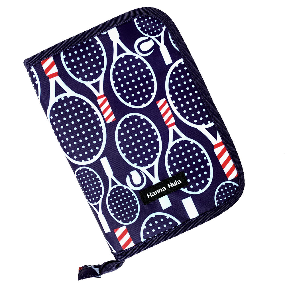 BACKYARD FAMILY「母子手帳ケース おしゃれ 通販 ブランド Hanna Hula ハンナフラ 2人分 二人分」|マタニティ・ママグッズ|ブルー1