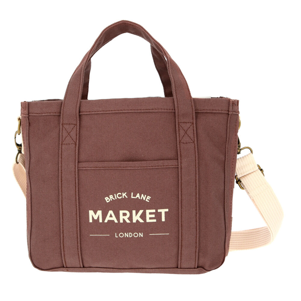 BACKYARD FAMILY「ミニトートバッグ おしゃれ 通販 トートバッグ 小さめ レディース メンズ ミニバッグ 仕切り」|トートバッグ|ブラウン1