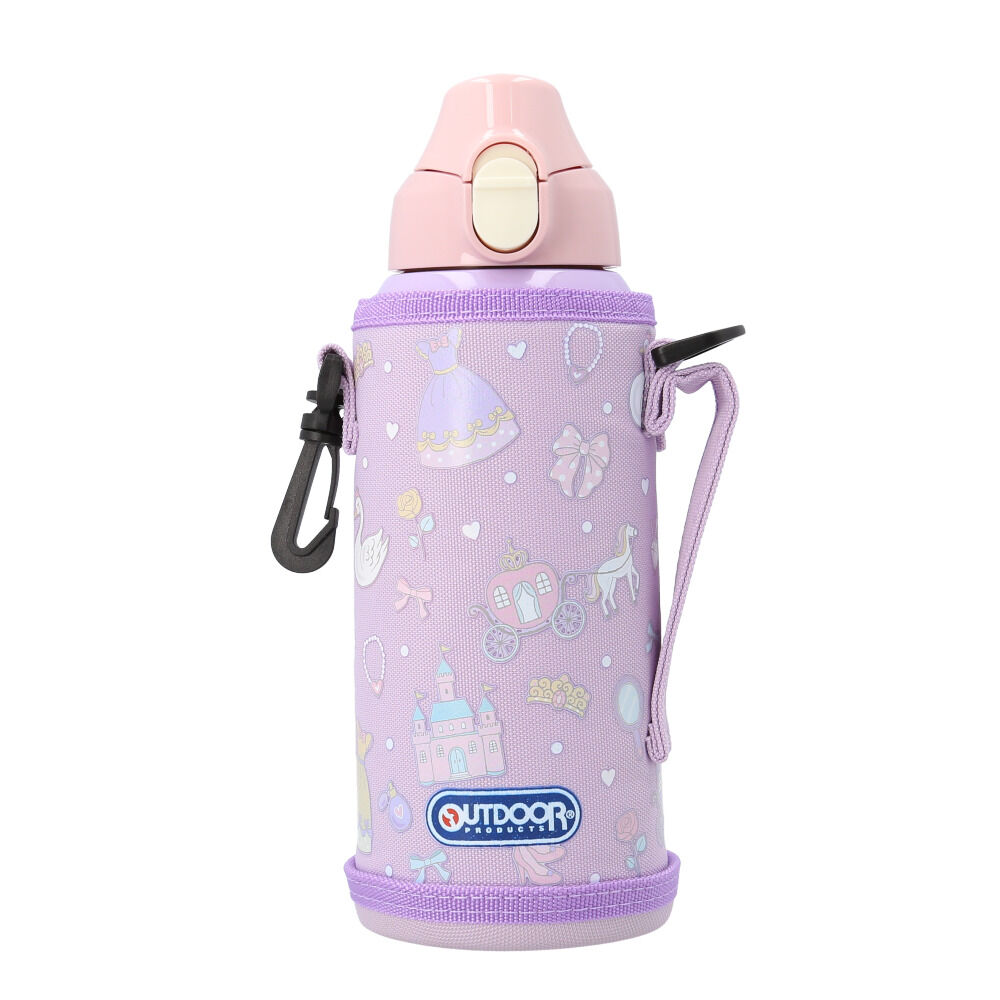 BACKYARD FAMILY「水筒 直飲み キッズ ステンレス 通販 ステンレスボトル 700ml ワンタッチボトル キッズ水筒」|食器・キッチングッズ|パープル1