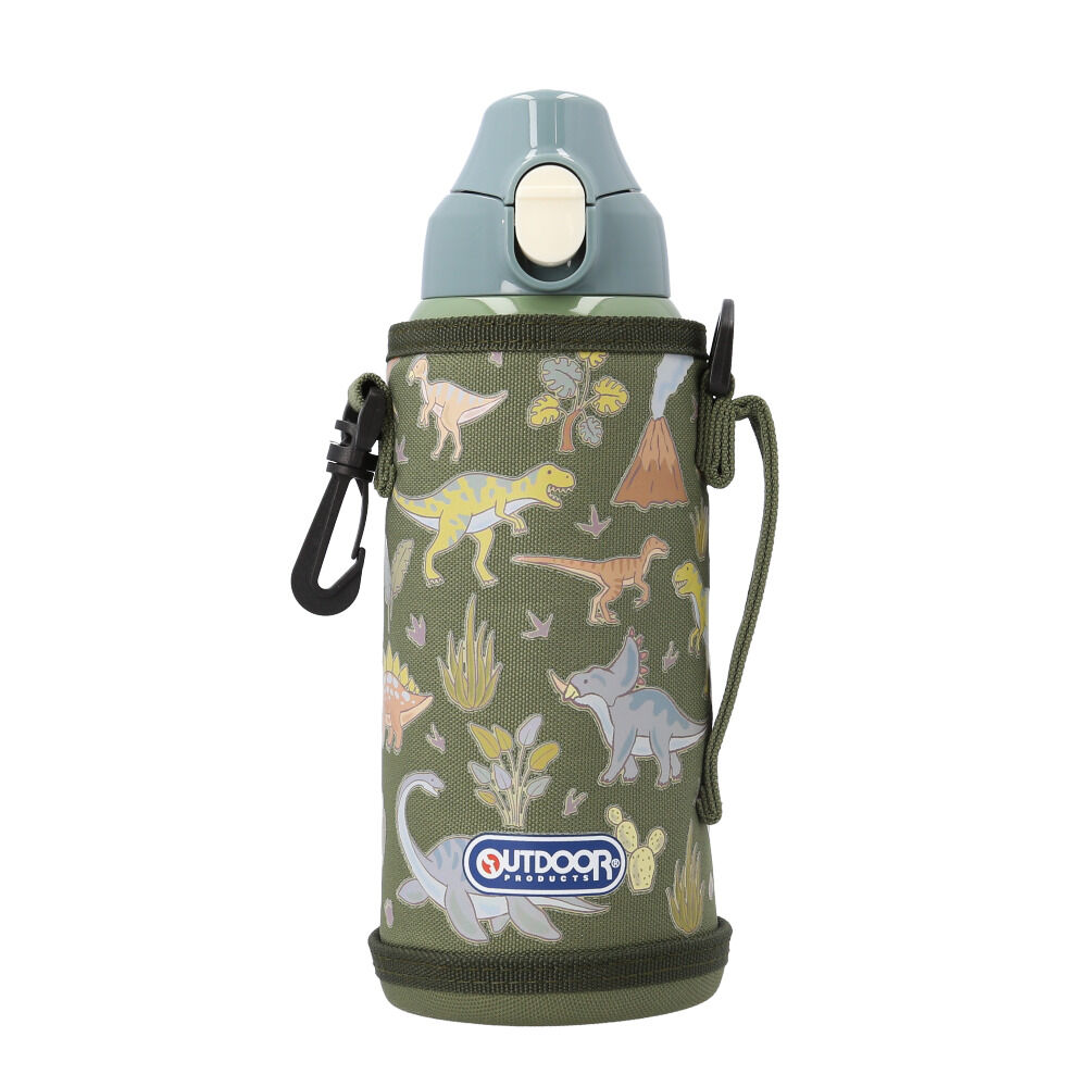 BACKYARD FAMILY「水筒 直飲み キッズ ステンレス 通販 ステンレスボトル 700ml ワンタッチボトル キッズ水筒」|食器・キッチングッズ|グリーン1