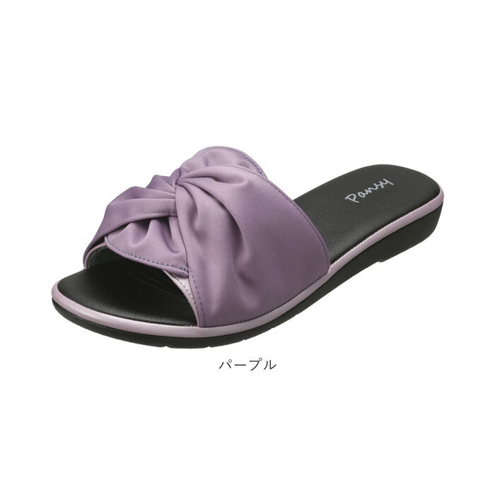 BACKYARD FAMILY「パンジー サンダル 6681 通販 Pansy つっかけ フラット レディース オフィスサンダル」|サンダル|