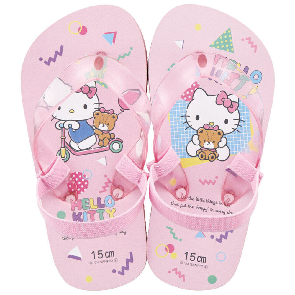 BACKYARD FAMILY「ビーチサンダル キッズ かかと付き 通販 サンダル ビーサン キャラクター グッズ ゴムバンド付き」|サンダル|ピンク1