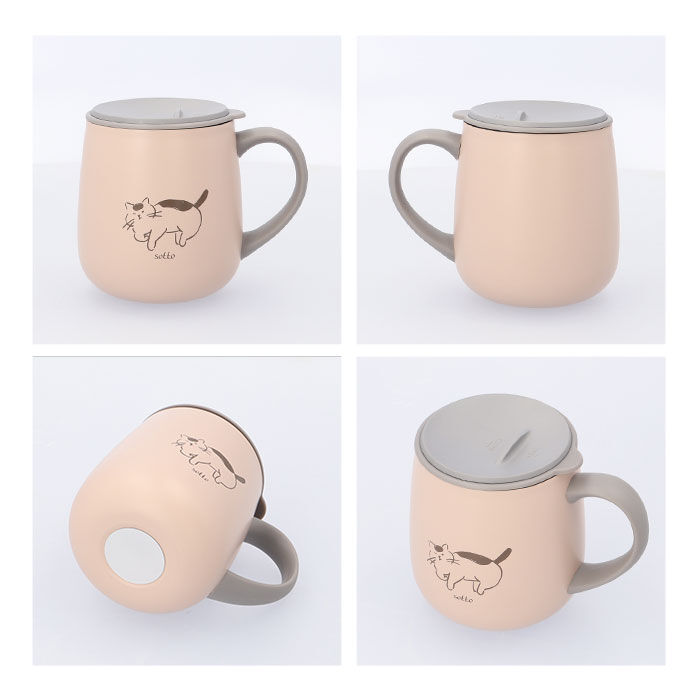BACKYARD FAMILY「sotto ソット フタ付 ステンレスマグ 通販 マグカップ 蓋付き ステンレス マグ コップ」|食器・キッチングッズ|