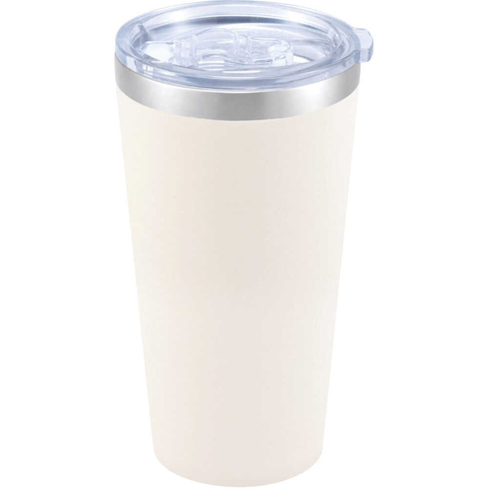 BACKYARD FAMILY「ステンレス タンブラー 蓋付き 通販 Tolid TO-01A トリッド 保温 保冷 420ml」|食器・キッチングッズ|ホワイト1