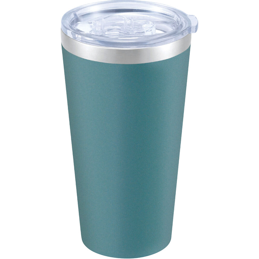 BACKYARD FAMILY「ステンレス タンブラー 蓋付き 通販 Tolid TO-01A トリッド 保温 保冷 420ml」|食器・キッチングッズ|ブルー1