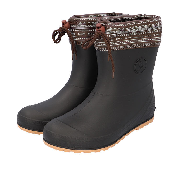 BACKYARD FAMILY「ショートブーツ レディース 通販 メンズ レインシューズ フード付 ショート 長靴 ながぐつ 軽量」|その他|